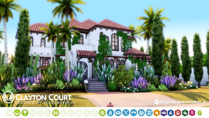 Sims 4 Clayton Court   A Del Sol Valley Residence at Simsational Designs