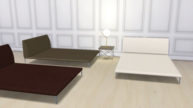 Sims 4 BED AND BEDDING at Meinkatz Creations