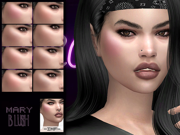 Sims 4 IMF Mary Blush N.30 by IzzieMcFire at TSR