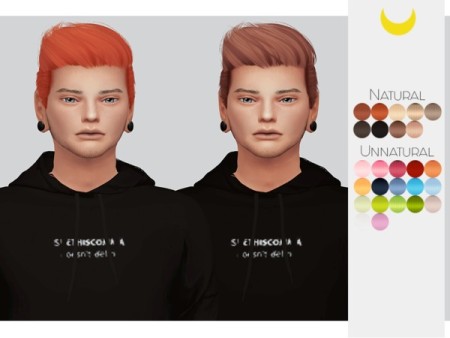 Hair Retexture Male 02 Stealthic’s Like Lust by Kalewa-a at TSR