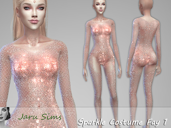 Sims 4 Sparkle Costume Fay 1 by Jaru Sims at TSR