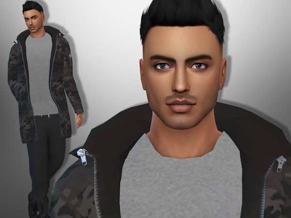 Sims 4 Luca Jacobs by divaka45 at TSR