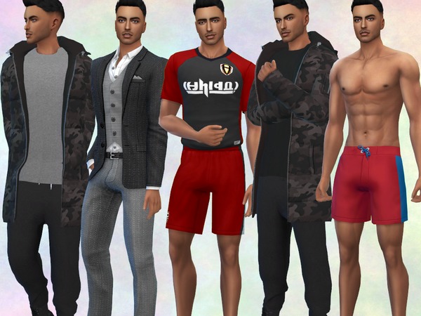Sims 4 Luca Jacobs by divaka45 at TSR