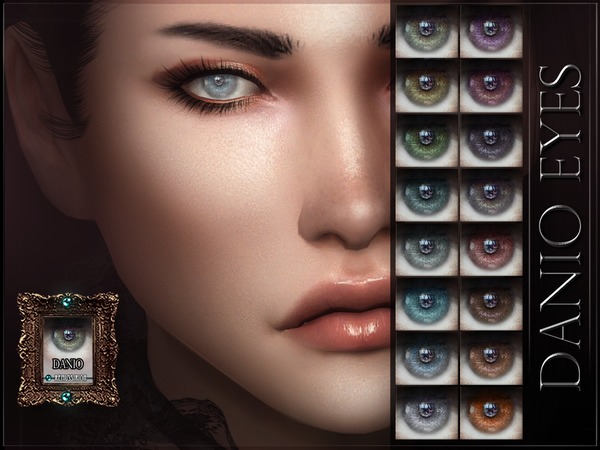Sims 4 Danio Eyes by RemusSirion at TSR