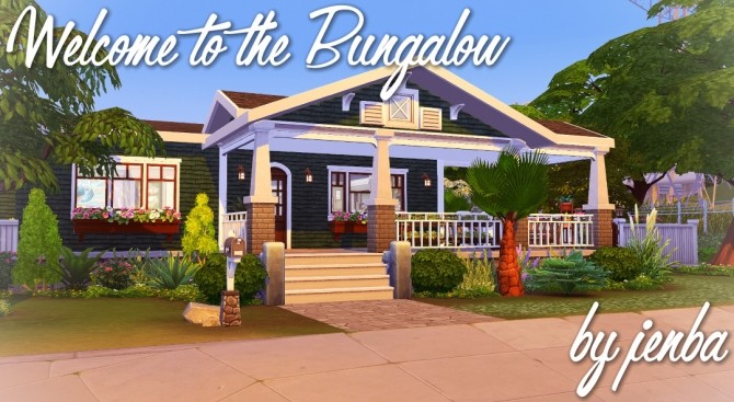 Sims 4 Welcome to the Bungalow at Jenba Sims