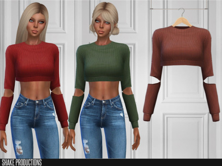 194 Top by ShakeProductions at TSR » Sims 4 Updates
