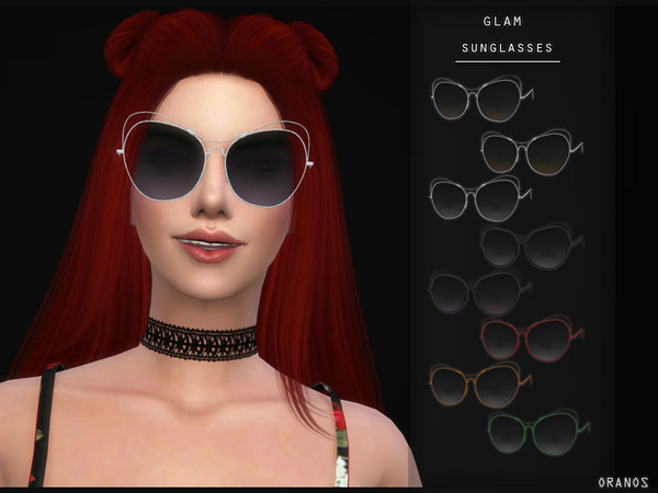 Sims 4 Glam Sunglasses by OranosTR at TSR