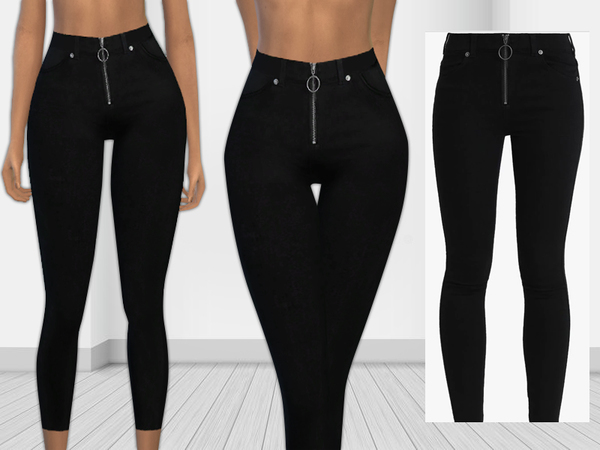 Sims 4 Skinny Jeans by Saliwa at TSR