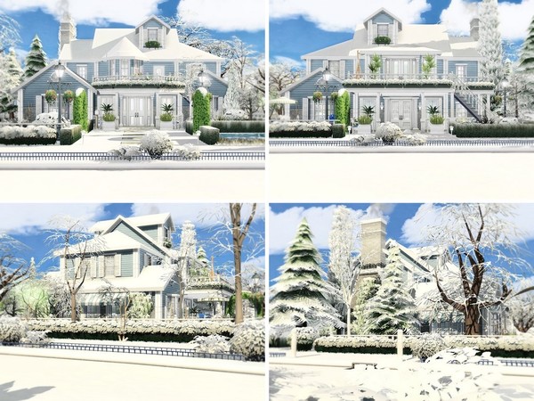 Sims 4 Vivienne house by MychQQQ at TSR