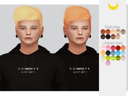 Hair Retexture Male 04 Stealthic’s Wavves by Kalewa-a at TSR