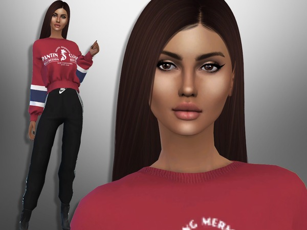 Sims 4 Catalina Duran by divaka45 at TSR