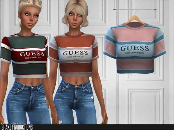 Sims 4 199 Top by ShakeProductions at TSR