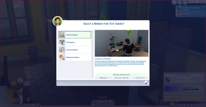 Sims 4 Engineering Career Mod by Simply Sims8 at Mod The Sims