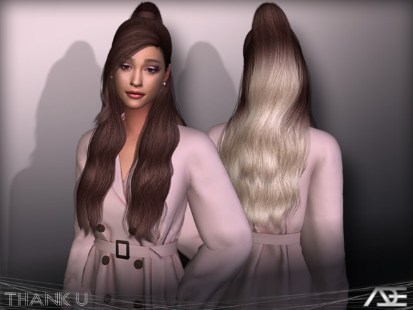Sims 4 Thank U Hair Set by Ade Darma at TSR
