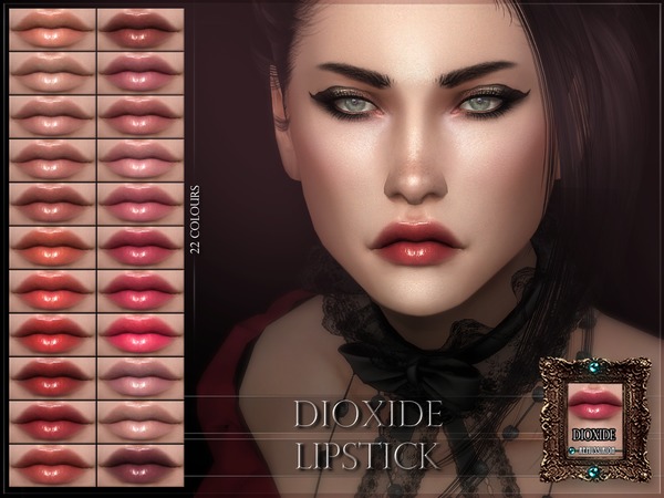 Sims 4 Dioxide Lipstick by RemusSirion at TSR