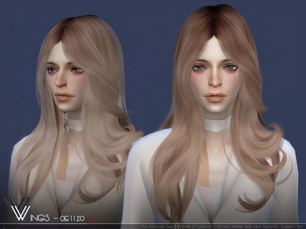 Sims 4 Hair OE1120 by wingssims at TSR