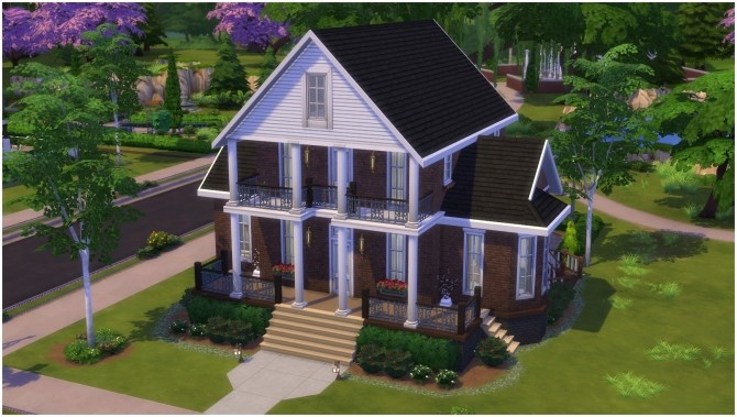 Sims 4 105 Sim Lane house by CarlDillynson at Mod The Sims