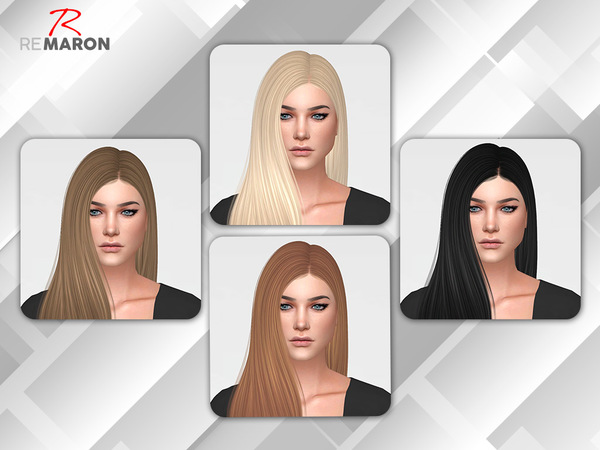 Sims 4 FREAK ON Hair Retexture by remaron at TSR
