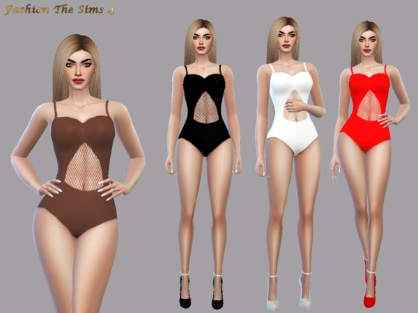 Sims 4 Swimsuit Flora by LYLLYAN at TSR