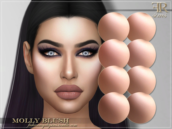 Sims 4 FRS Molly Blush by FashionRoyaltySims at TSR