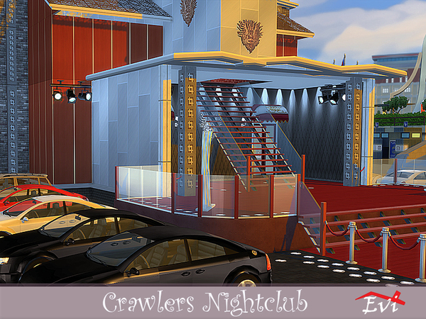 Sims 4 Crawlers Nightclub by evi at TSR