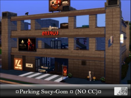 Parking Sucy-Gom by tsukasa31 at Mod The Sims