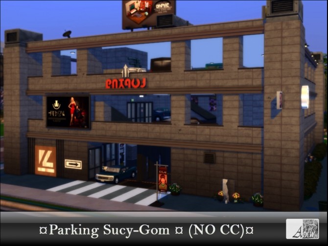 Sims 4 Parking Sucy Gom by tsukasa31 at Mod The Sims