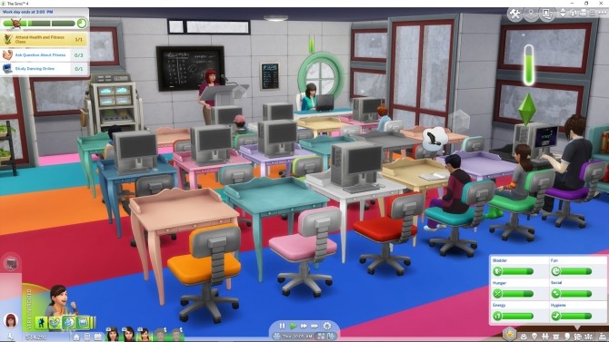 Sims 4 Progressive Elementary School Fully Functional by Simmiller at Mod The Sims