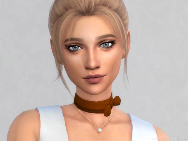 Sims 4 Neck Scarf by Christopher067 at TSR