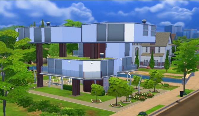 Sims 4 Residence du Futur by valbreizh at Mod The Sims