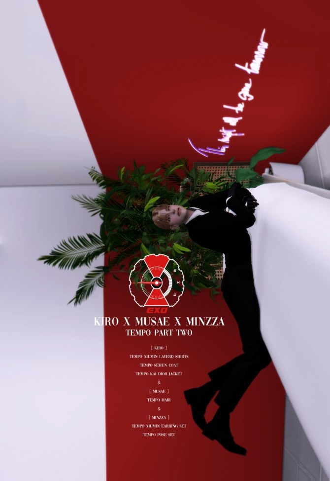 Sims 4 KIRO X MUSAE X MINZZA : tempo part two set at Kiro
