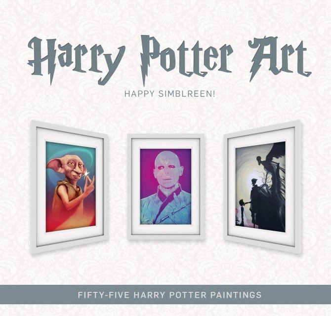Sims 4 Harry Potter Art Prints at SimPlistic