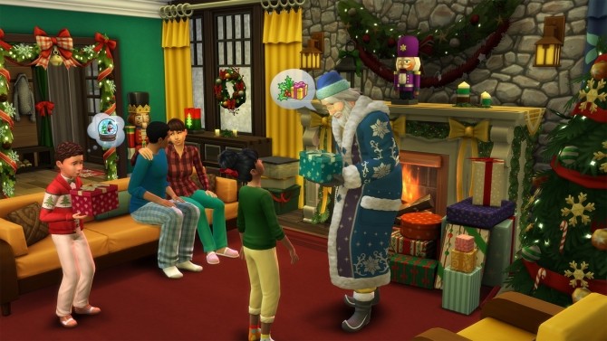 Sims 4 Christmas Party Event at KAWAIISTACIE