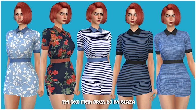 Sims 4 Dress 63 at All by Glaza