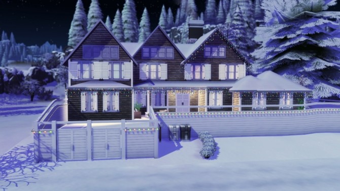 Sims 4 The Nest house at Simming With Mary