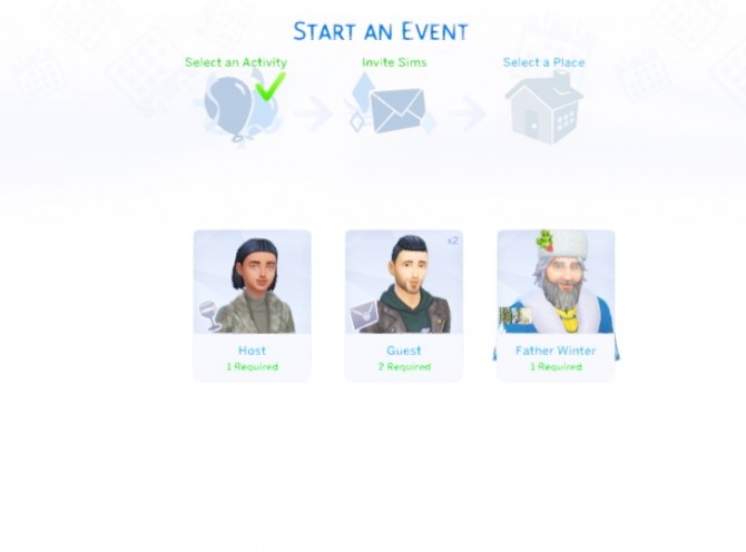 Sims 4 Christmas Party Event at KAWAIISTACIE