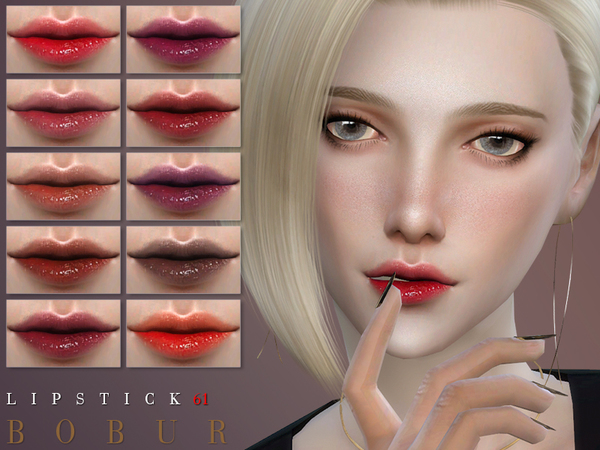 Sims 4 Lipstick 61 by Bobur3 at TSR
