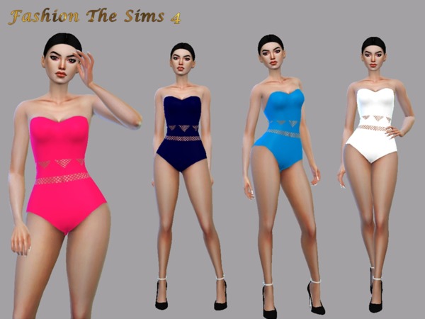 Sims 4 Swimsuit Lunna by LYLLYAN at TSR