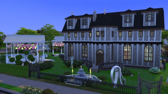 Sims 4 Syzigues center by Delise at Sims Artists