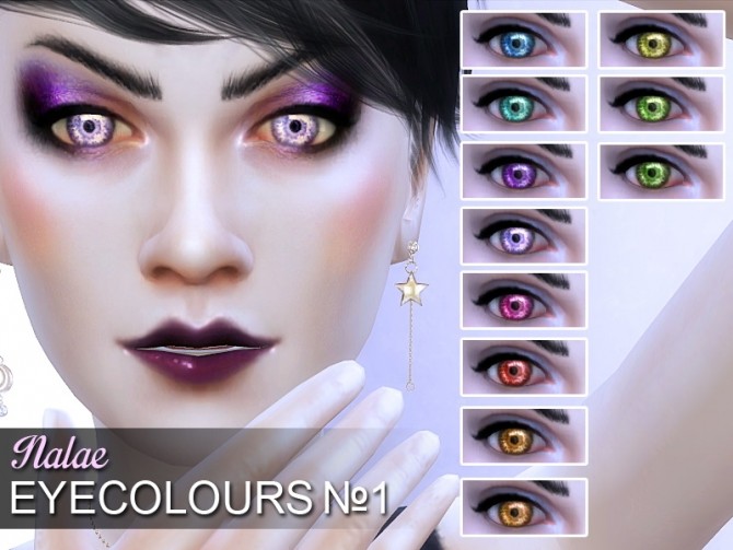 Sims 4 Eyecolors No.1 by Nalae at Mod The Sims