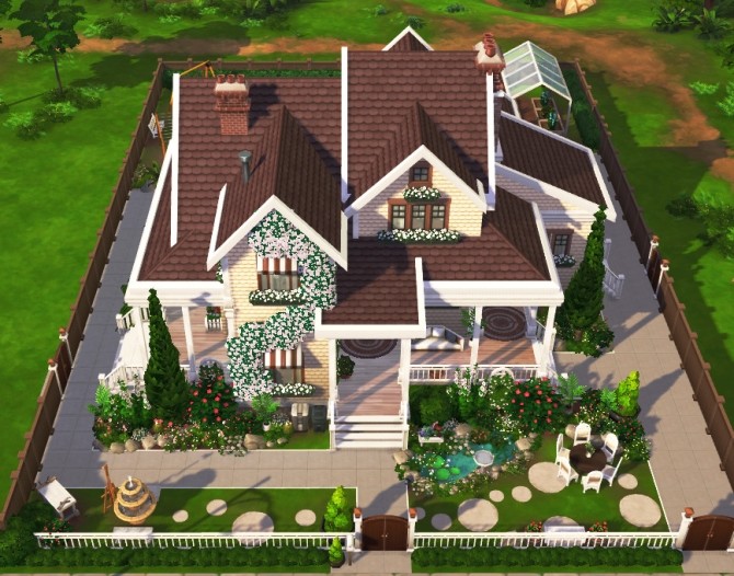 Sims 4 Sweet Dream \ Small Family Home at BERESIMS