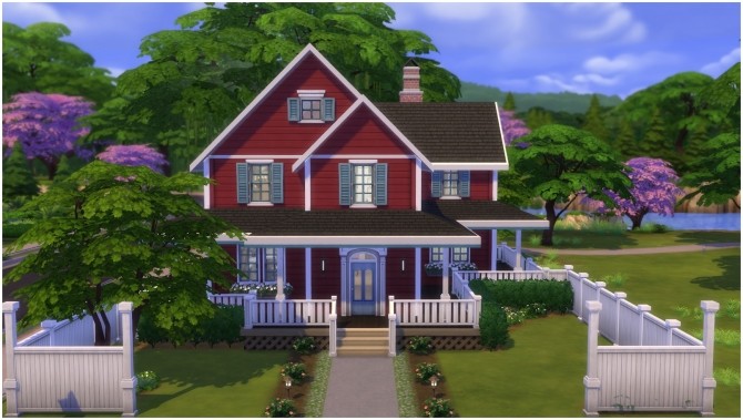 Sims 4 Family Farmhouse by CarlDillynson at Mod The Sims
