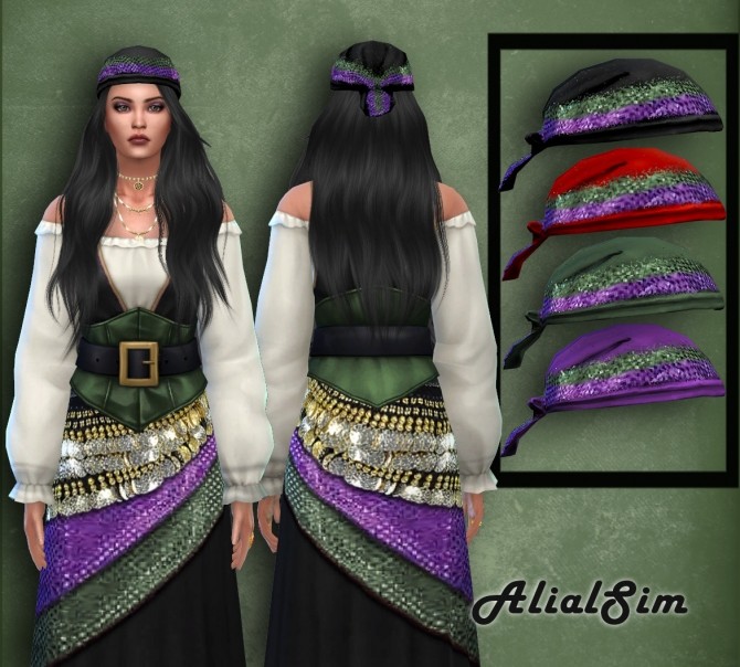 Sims 4 Gipsy outfit at Alial Sim
