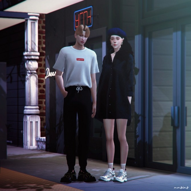 Sims 4 Flashtrek Sneakers and Crystal strap at MMSIMS
