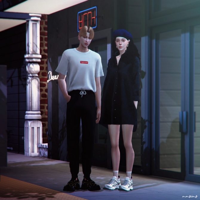Flashtrek Sneakers and Crystal strap at MMSIMS » Sims 4 Updates