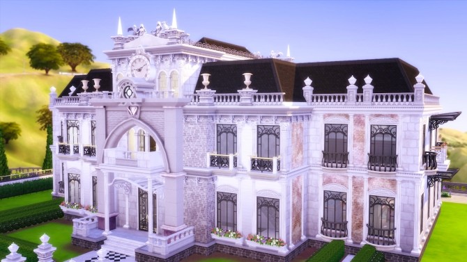 Sims 4 Celebrity Mansion at Akai Sims – kaibellvert