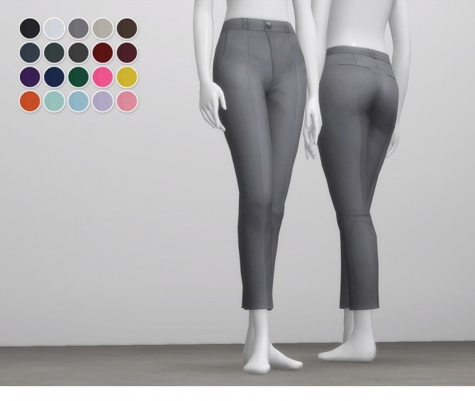 Sims 4 Formal Pants For F at Rusty Nail