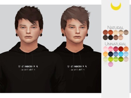 Hair Retexture Male 03 Stealthic’s Persona by Kalewa-a at TSR