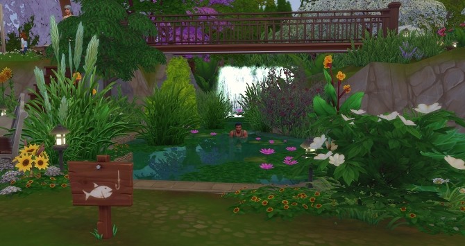 Sims 4 Hill Park by Angerouge at Studio Sims Creation