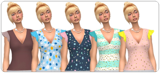 Sims 4 Get Famous Shirt Nr. 2 Recolors at Annett’s Sims 4 Welt